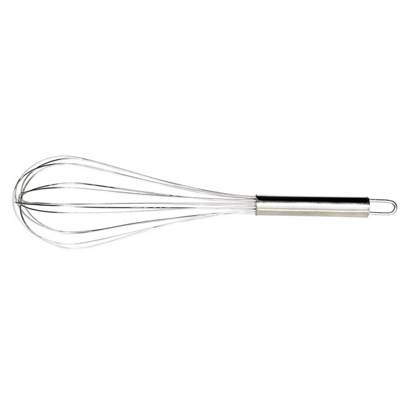 Piskeris, håndpiskeris med krog, rustfrit stål, 35cm, (1 stk.)