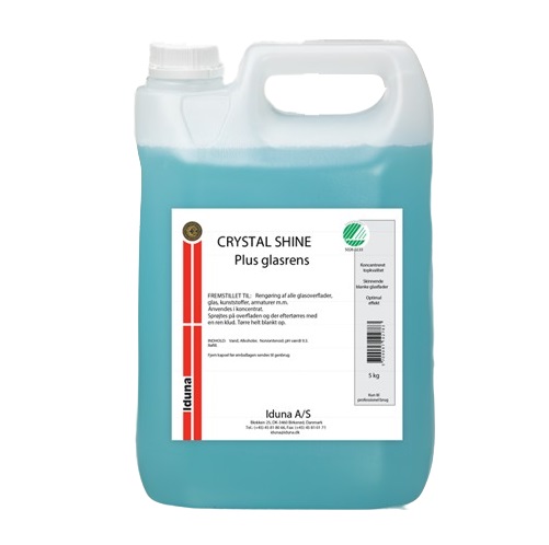 Glasrens, Crystal Shine, 5 l, Iduna, (1 stk.)