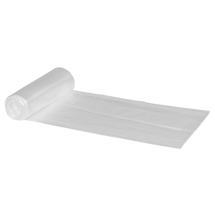 Spandeposer, 40 l, 50x70cm, klar, HDPE/virgin, 7 my, (32 rl á 50 stk, 1600 stk.)