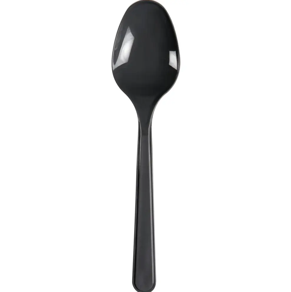 [10211] Flergangsske, høj kvalitet, 17,8cm, grå, genanvendelig PP, (50 stk.)