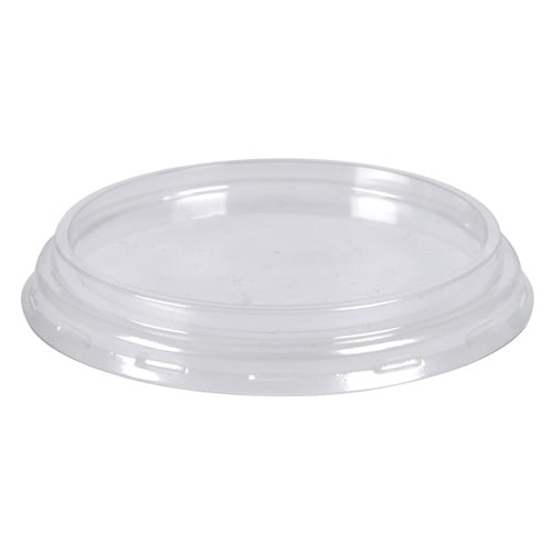 Låg til dressingbæger, GS-Basic, Ø7,5cm, klar, RPET, rund, tilhørende 10206, 10357 & 10379, (1.000 stk.)