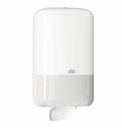 Papirdispenser t/ toiletpapir i ark, T3, bulk, hvid, Tork 556000, (1 Stk.)