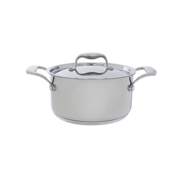 Gryde, Ø24cm, 5,43L, rustfrit stål, alle varmeplader, CLASSIC, (1 stk.)
