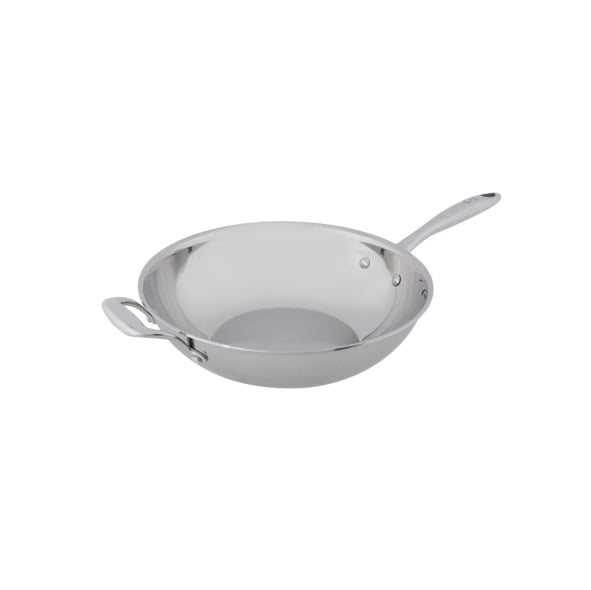 [27491] Wok pande, Ø30cm, rustfrit stål, alle varmeplader, CLASSIC, (1 stk.)