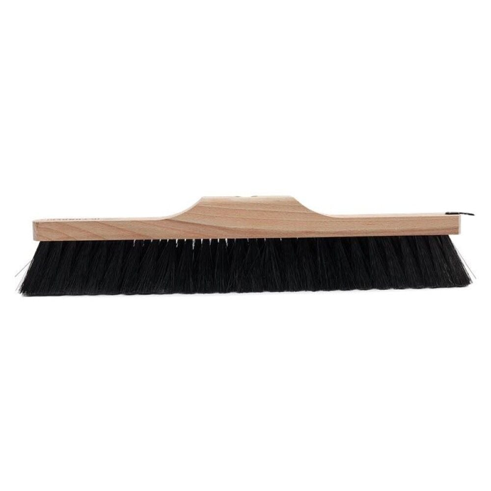 [27500] Fejekost, sort, træ, 40cm, medium børstehår, bemærk uden gevind, til træskaft, Ø2,5cm, (1 stk.)