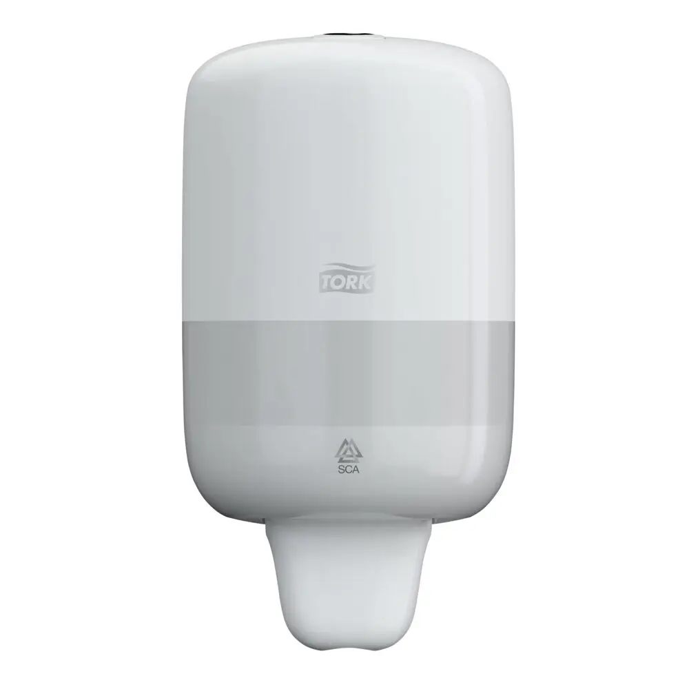 Sæbedispenser, Mini, S2, hvid, 475ml, 561000, Tork, (1 stk.)