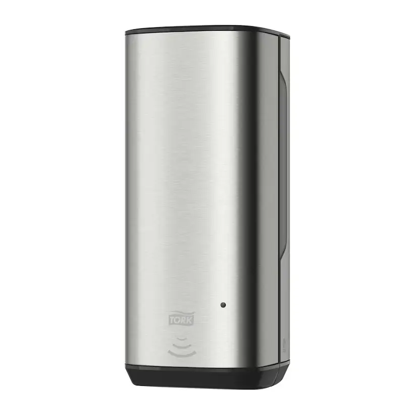 Dispenser til håndsprit, lotion og sæbe, m/ sensor, S4, rustfri, Tork 460009, (1 stk.)