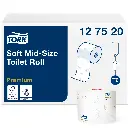 Toiletpapir, Mid-Size, blød, 2-Lags, Premium, T6, 127520, Tork, (27 stk.)