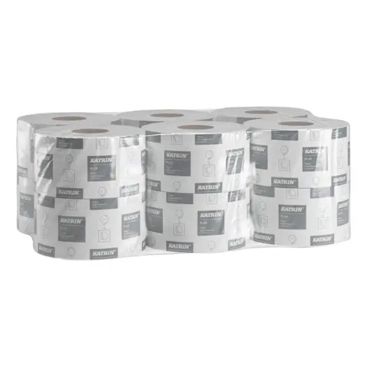 Toiletpapir, Katrin, Plus, Gigant, S, 2-lags, 160m, 108925, (12 ruller)