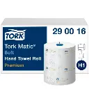 Håndklæderulle, 100m, 2-lags, Matic, blød, Tork Premium, H1, 290016, (6 stk.)
