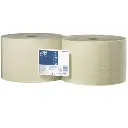 Aftørringspapir, Basic, 1-Lag, Gul, 1190m 23.5Cm, W1, 127103, Tork, (2 Stk.)
