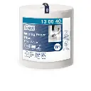 Aftørringspapir, Plus, hvid, 510m x 36,9cm, Tork W1, 130040, (1 stk.)