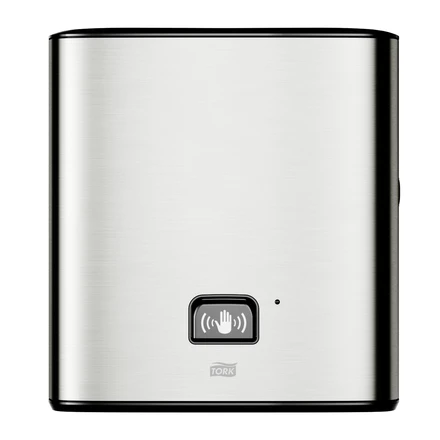 Papirdispenser til håndklæderulle, Matic, Sensor, Rustfri, H1, 460001, Tork, (1 stk.)