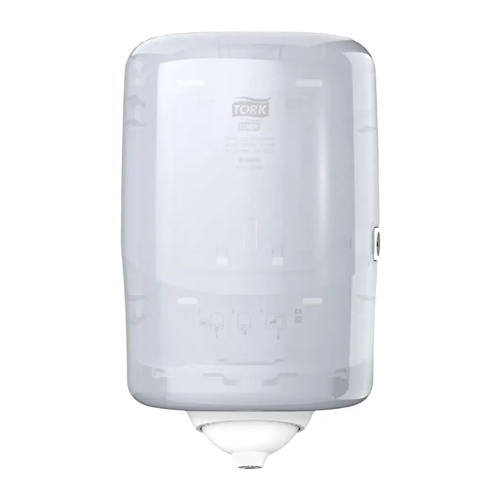 Papirdispenser til håndklæderulle, Reflex, Mini, Centerrulle, hvid, M3, 473177, Tork, (1 stk.)