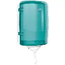 Papirdispenser, M3 - Reflex Mini Centerrulle, turkis, 473167, Tork, (1 stk.)