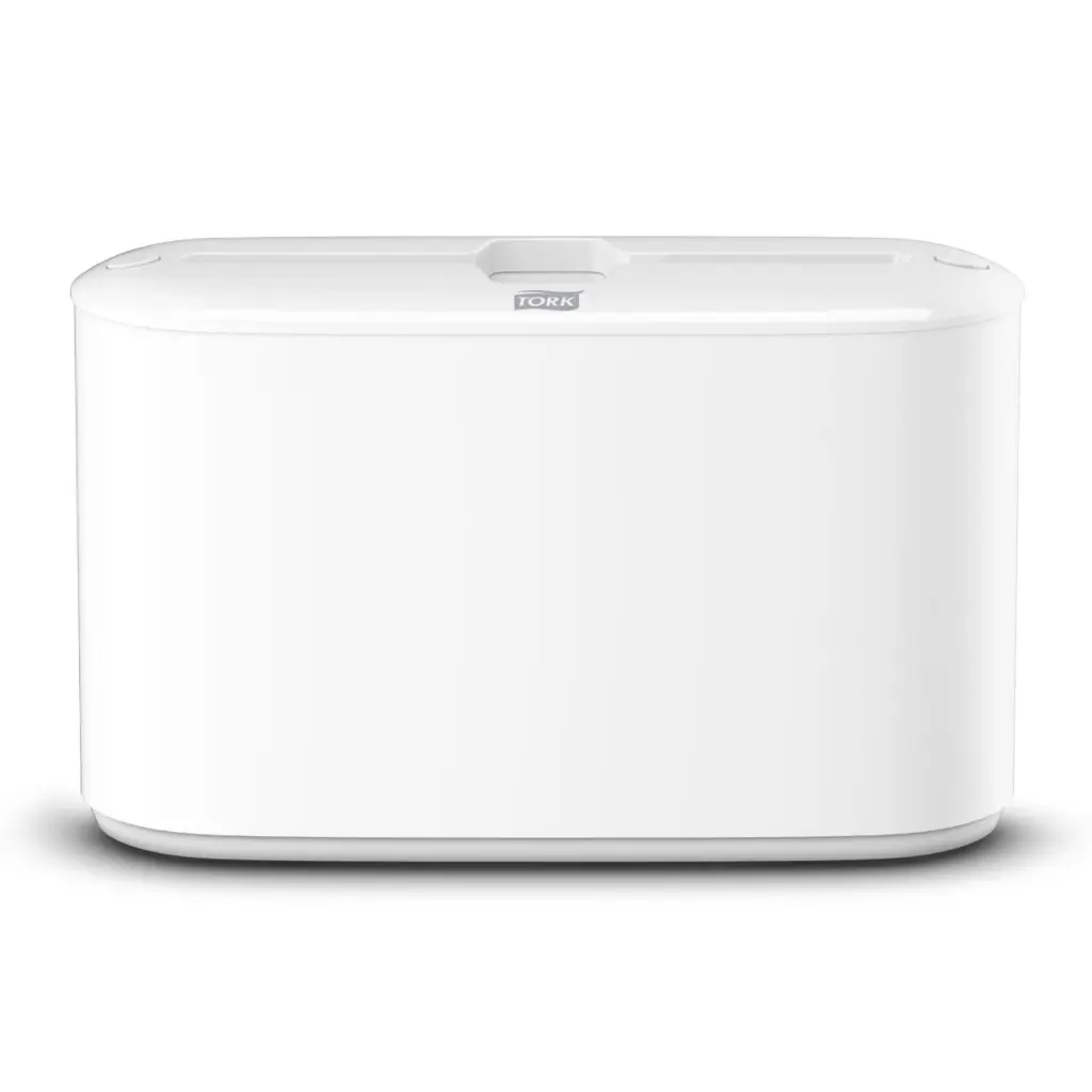 Papirdispenser til håndklædeark, Xpress, fristående, multifold, hvid, H2, 552200, Tork, (1 stk.)