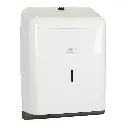 Papirdispenser til håndklædeark, Singlefold/C-Fold, hvid, H3, 208140, Tork, (1 stk.)