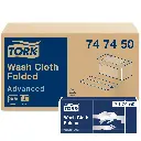Vaskeklud, hvid, 6-Lag, Advanced, 747450, Tork, (20 Stk.)