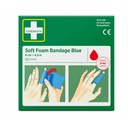 Bandage, Blød, Skum, Blå, 6cm x 4,5m, 51011010, Cederroth, (1 stk.)