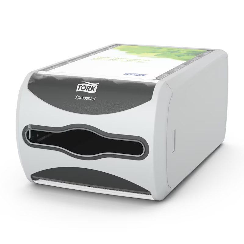 Servietdispenser, Xpressnap, liggende, grå, N4, 272513, Tork, (1 stk.)