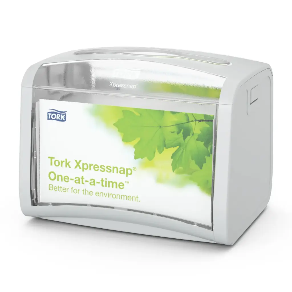 Servietdispenser, Xpressnap, Grå, N4, 272613, Tork, (1 stk.)