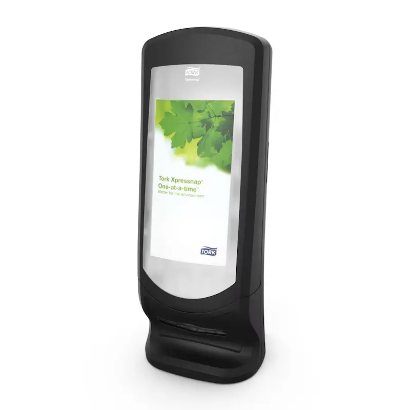 Servietdispenser, Xpressnap, stående, sort, N4, 272211, Tork, (1 stk.)