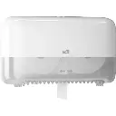 Papirdispenser til toiletpapir, Coreless/Uden Hylse, Mid-Size, hvid, T7, 558040, Tork, (1 stk.)
