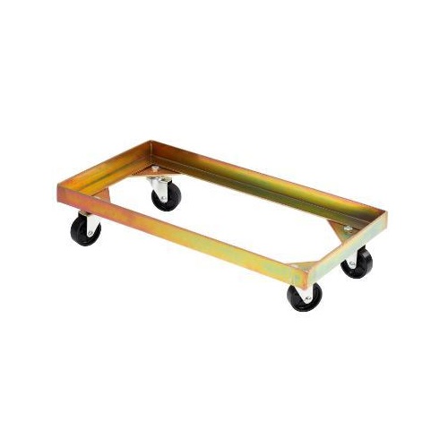 [28144] Transportvogn, 23,5x45cm, krom, til 60 l plastbeholder, (1 stk.)