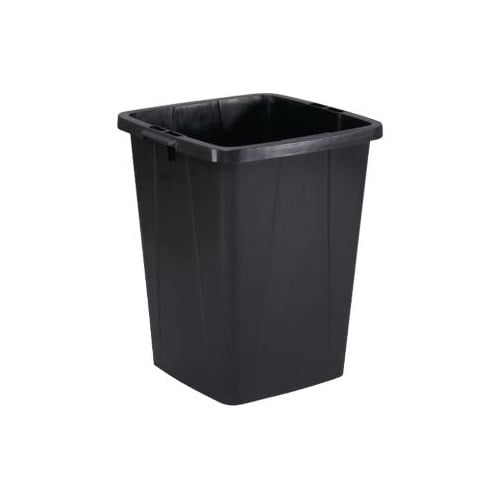 Affaldsspand, 90 l, 52x49xH61cm, plast, sort, DURABLE DURABIN, (1 stk.)