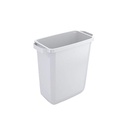 Beholder, 60 l, 59x28,2xH60cm, fødevaregodkendt, plast, hvid, DURABLE DURABIN, (1 stk.)
