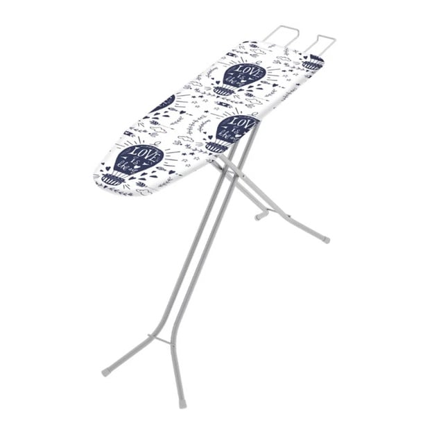[28167] Strygebræt med betræk, 4 positioner, 114x36cm, foldbart, Colombo Easy, (1 stk.)