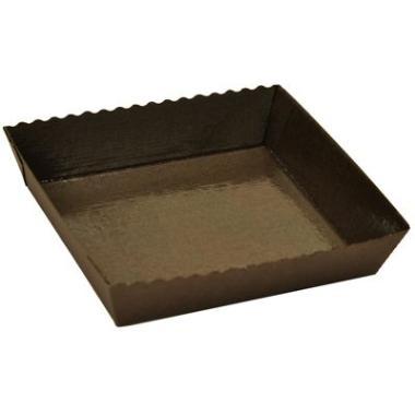 [28227] Kageform, Easy Bake, 150x140x37mm, karton med PET, brun (480 stk.)
