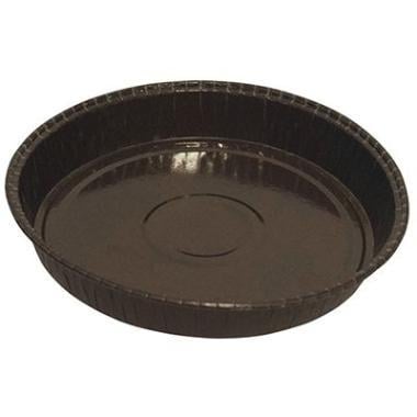 [28228] Kageform, Ø147/157x24mm, pap med PET, brun, (800 stk.)
