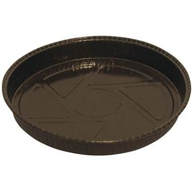 Kageform, Ø199/206x27mm, pap med PET, brun, (600 stk.)