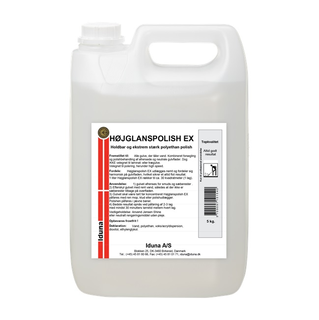 Højglanspolish EX, 5ltr, Iduna, (1 stk.)
