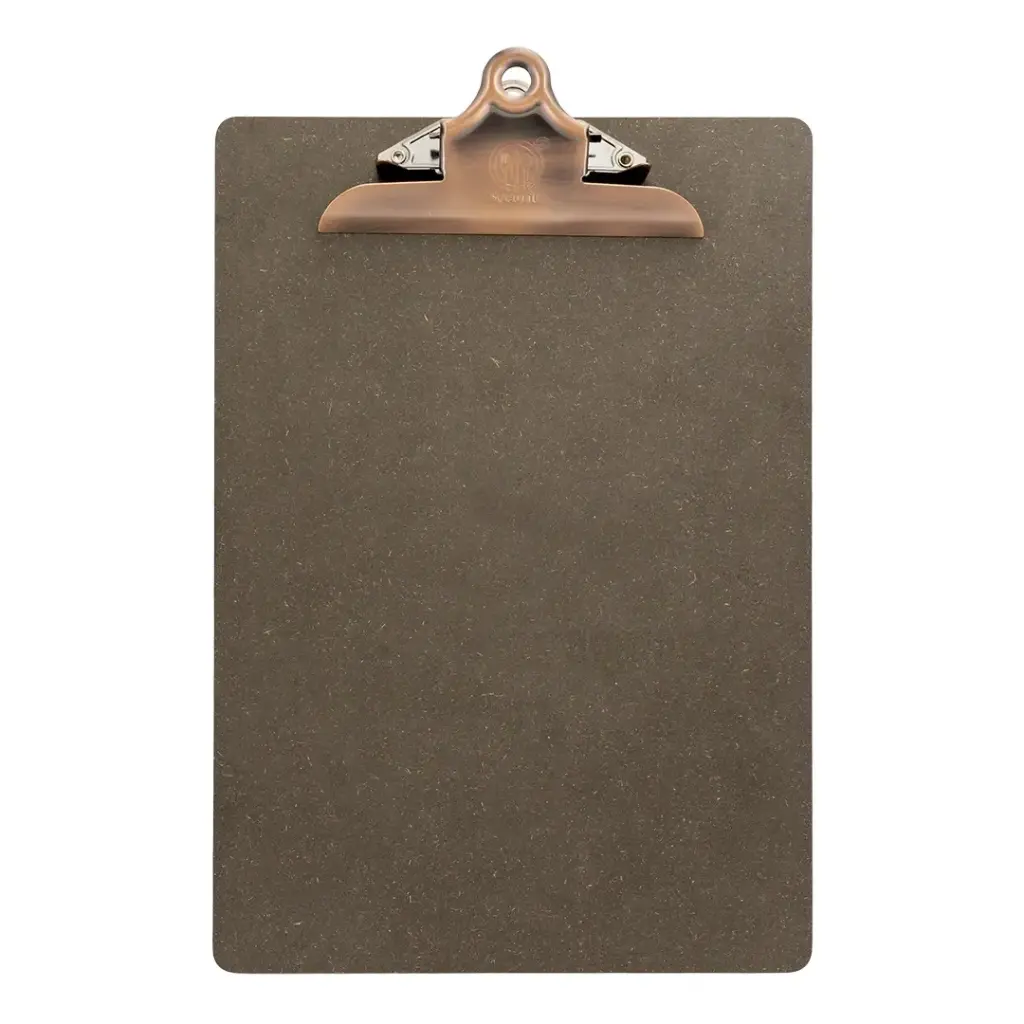 [28398] Menuholder, clipboard, A4, brun, 34,6x23,1x4cm, SECURIT, (1 stk.)