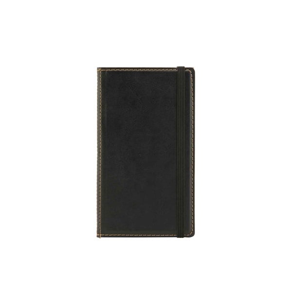 [28413] Regningsmappe, sort, 18,4x10,4x2cm, Securit Trendy, (1 stk.)