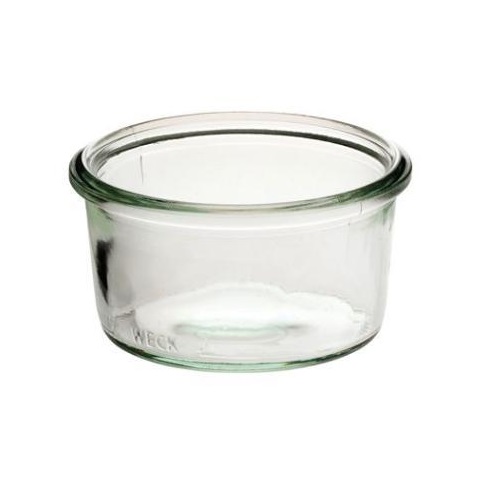 [28451] Patentglas uden låg, Weck, 165ml, Ø8,8x4,65cm, (1 stk.)