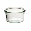 Patentglas uden låg, Weck, 165ml, Ø8,8x4,65cm, (1 stk.)