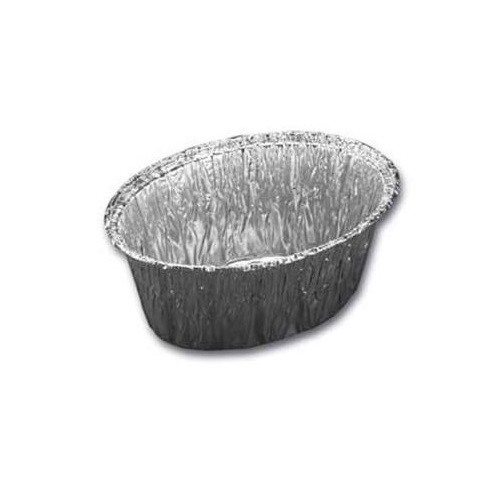 Alubakke, 260ml, oval, aluminimum, (900 stk.)