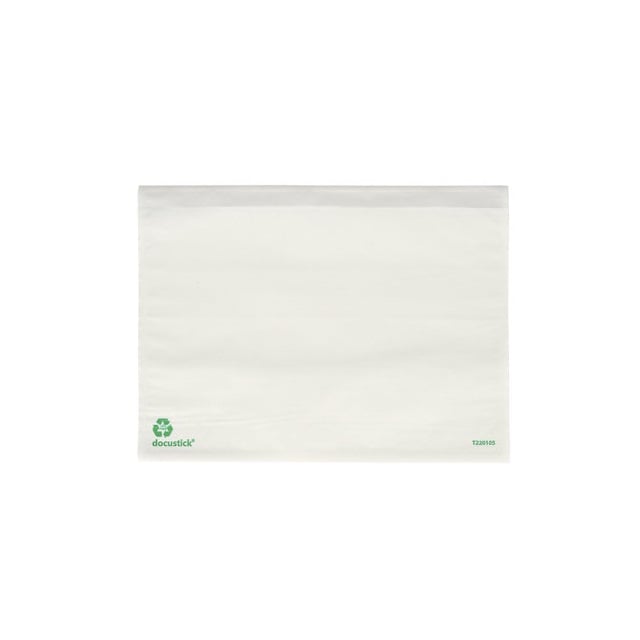 [28496] Følgeseddellomme i papir, C5, u/tryk, 240x180mm, (1000 stk.)