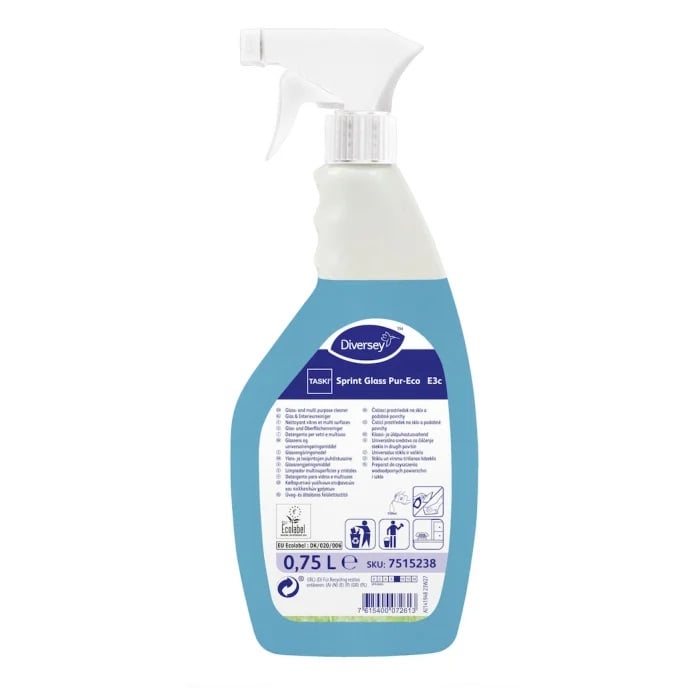 [29997] Glasrens, Diversey TASKI Sprint Glass Pur-Eco, 750ml, (1 stk.)