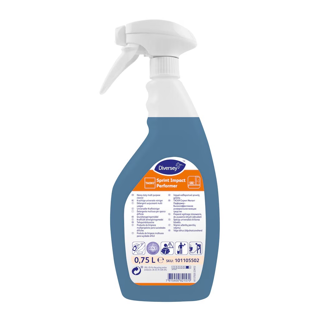 [30010] Grovrengøring, Diversey TASKI Sprint Impact Performer, 750ml, (1 stk.)