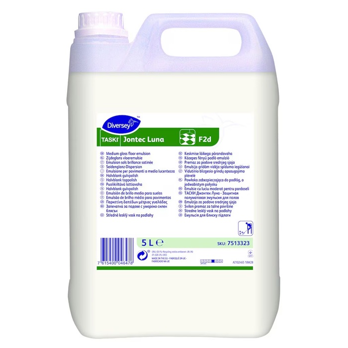 Gulvpolish, Diversey TASKI Jontec Satin & Care, 5L, (1 stk.)