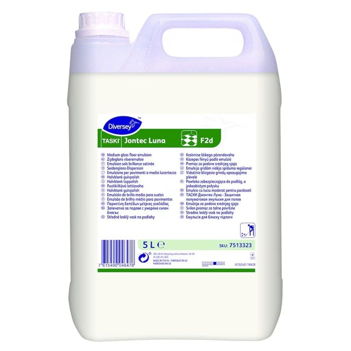 Gulvpolish, Diversey TASKI Jontec Satin & Care, 5L, (1 stk.)