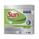 Miljøvenlige opvasketabs, Sun Pro Formula All In 1 Eco Tabs, 100 stk., (1 stk.)