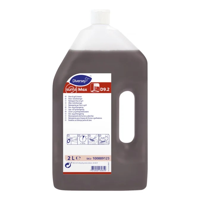 [30081] Ovn- og grillrens, Diversey Suma Max D9.2, 2L, (1 stk.)