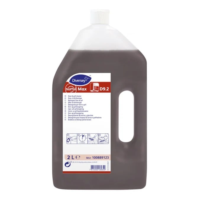 Ovn- og grillrens, Diversey Suma Max D9.2, 2L, (1 stk.)