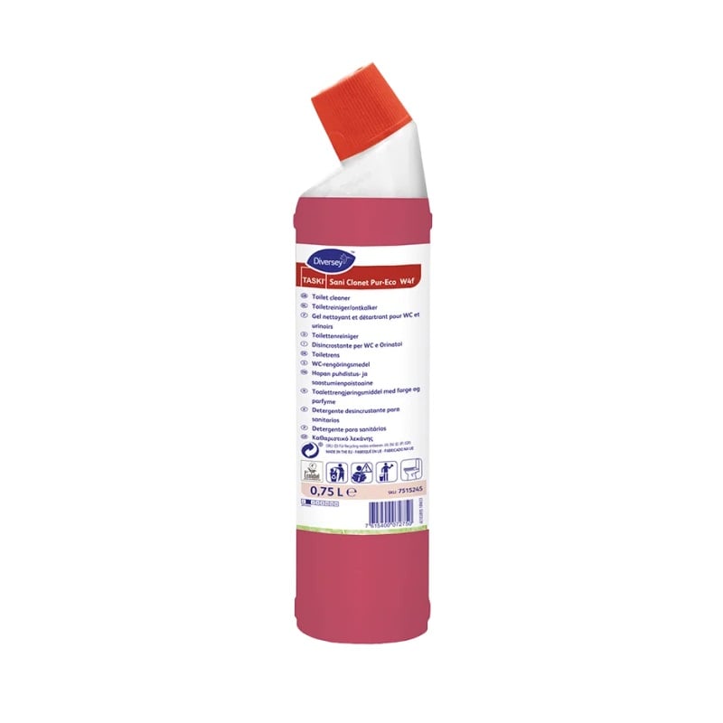 Toiletrens, Diversey TASKI Sani Clonet Pur-Eco W4f, 750ml, (1 stk.)