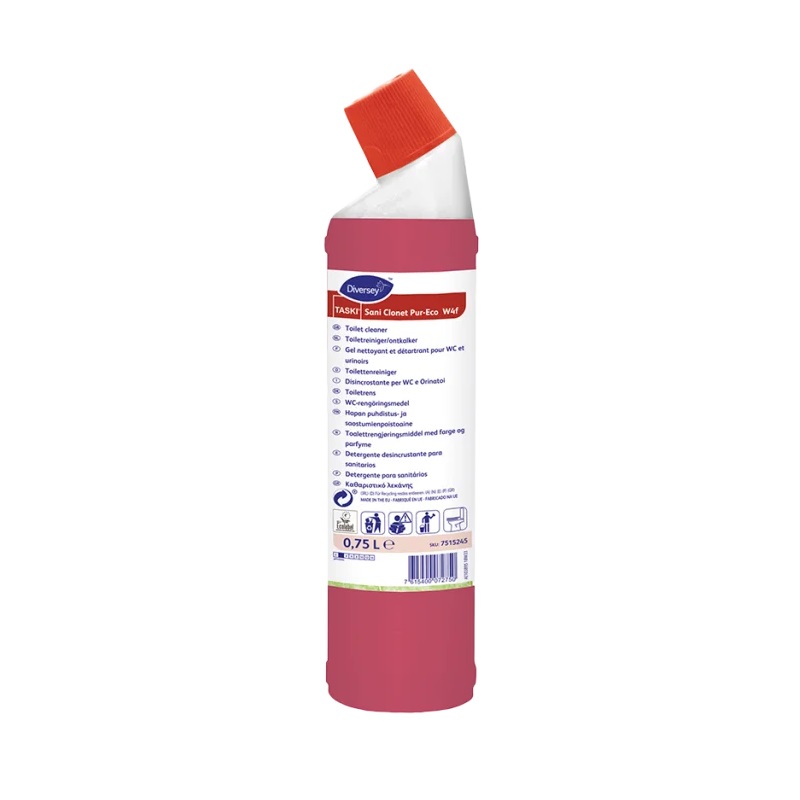 Toiletrens, TASKI Sani Clonet Pur-Eco W4f, 750ml, (1 stk.)